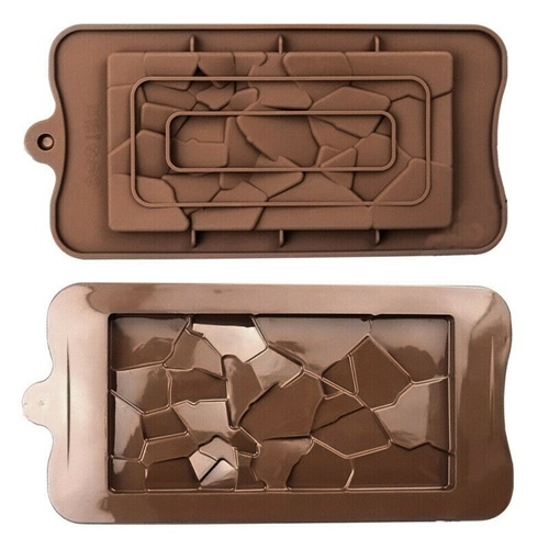Forma do czekoladek kształt połamana czekolada